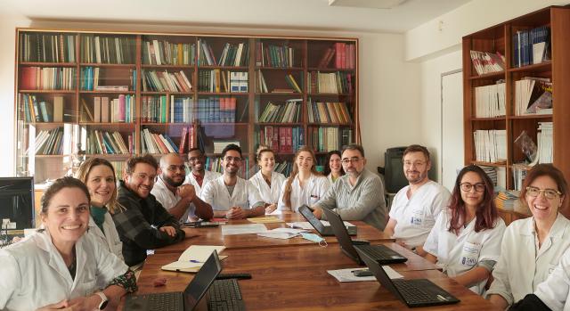 Photo de l'équipe de néphrologie